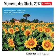 Momente des Gl�cks 2012. Postkartenkalender: 53 Postkarten