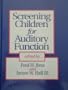 Screening Children for Auditory Function