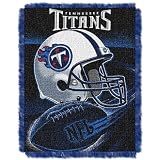 NFL Tennessee Titans 48-Inch-by-60-Inch Jacquard Acrylic Throw