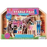 T.S. Shure Stable Pals Becca & Beauty Wooden Magnetic Dress-Ups