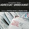 H&ouml;rbuch Adressat unbekannt
