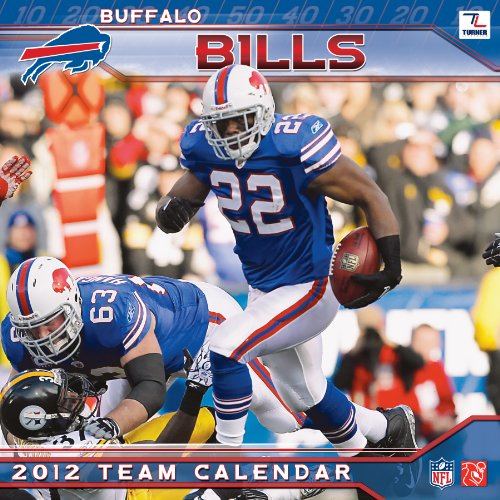 2012 BUFFALO BILLS 12X12 WALL CALENDAR
