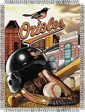 Baltimore Orioles - MLB "Home Field Advantage" 48"x 60" Tapestry Throw - 48x60