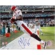 Chad Johnson Autographed End Zone In Bounds 8x10 Photograph Sports Football