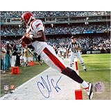 Chad Johnson Autographed End Zone In Bounds 8x10 Photograph Sports Football