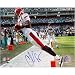 Chad Johnson Autographed End Zone In Bounds 8x10 Photograph Sports Football