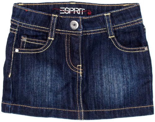ESPRIT M&auml;dchen Rock (mini) N06125, Gr. 98, Blau (905 super dark denim) Preisvergleich