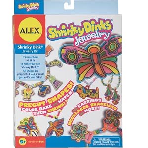 Alex Toys Shrinky Dinks Kit, Jewelry by Alex Toys