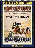 Michigan Wolverines 2012 Vintage Football Calendar