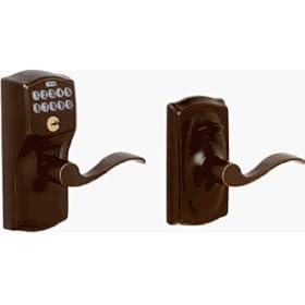 Click here to buy Schlage Camelot Deadbolt Keypad, Aged Bronze #FE595VCAM716ACC by Shlage.