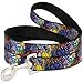 Buckle Down Pet Leash - Beauty & The Beast Stained Glass Scenes - 4 Feet Long - 1