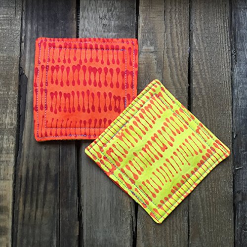 Pop of color drink coasters!