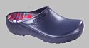Alpro Clogs ''Jolly Fashion Clog'' aus PU in blau mit normalem Fussbett und antistatik Sohle