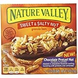 Nature Valley Chocolate Pretzel Nut, Sweet and Salty, 1.2 oz, 6 Count