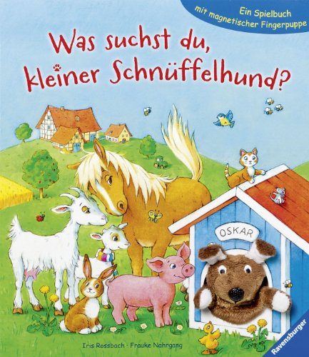 Produkt-Bild: Was suchst du, kleiner Schn&uuml;ffelhund?: Ein Spielbuch mit magnetischer Fingerpuppe