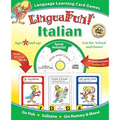 Linguafun! Italian: Go Fish / Solitaire / Gin Rummy / and More (Italian Edition)