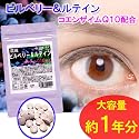 ビルベリー&ルテイン(コンザエムQ10配合) 大容量パック365粒 約1年分 瞳の栄養