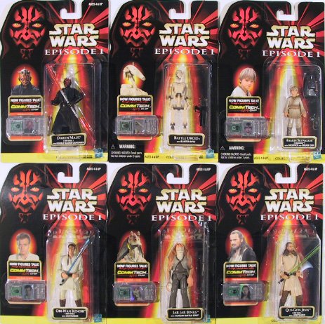 61Cm6xU6%2BeL Star Wars Episode 1 Collection 1 Set of 6 with Darth Maul