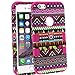 Bessky(TM) New Listing!!2014 Hot Sell iPhone 6 6G 4.7 inch Tribe Combo Hybrid Silicone Hard Case