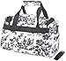World Traveler Black Ivory Toile Duffle Bag 13-inch