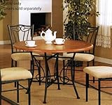 Dining Table - Traditional Style Oak Finish