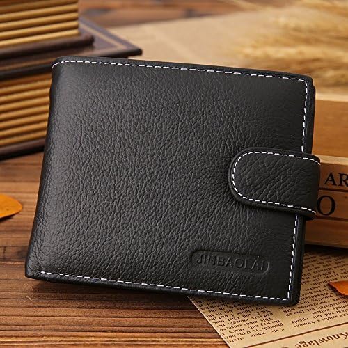 2015 new 100% genuine leather men's wallet with coin pocket, casual style designer men's leather wallet purse