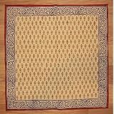 Bagru Block Print Napkin-Table Linen-Gorgeous by Full Moon Loom