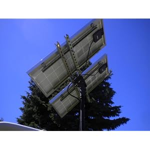 Rear view of Sunforce 39810 80-Watt High-Efficiency Polycrystalline Solar Panel