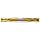 Niagara Cutter D201 High-Speed Steel End Mill, General Purpose, TiN Coated, 2 Flutes, Double Square End