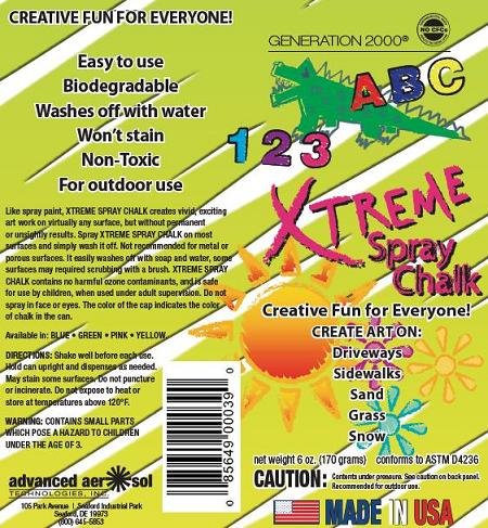 Xtreme Spray Chalk