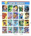 2006 DC Comic Super Heroes #4084 Pane of 20 x 39 cent US Postage Stamps