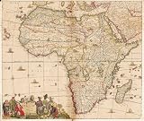 Landkarte: Der Kontinent Afrika 1698 (Plano)