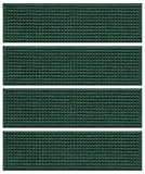 Bungalow Flooring 8-1/2 by 30-Inch Indoor and Outdoor Waterguard Stair Treads, Set of 4, Evergreen