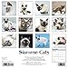 2016 Siamese Cats Wall Calendar