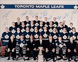1967 Toronto Maple Leafs 16x20 Stanley Cup Championship Photo - 12 Autographs