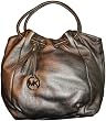 Michael Kors Purse Handbag Genuine Leather Large NS Tote Bronze