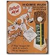 Nostalgic Pez Tin Sign : Home Run