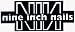 Nine Inch Nails - Black & White Logo - Large Jumbo Vinyl Sticker / Decal Image