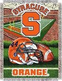 NCAA Syracuse Orangemen Home Field Advantage Woven Tapestry Throw