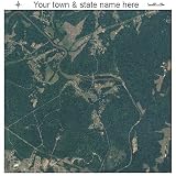 Aerial Photography Map of Spencer Mountain, North Carolina 2008 NC