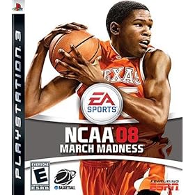 March Madness 08 2008 NCAA Basketball PS3 Game NEW