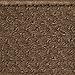 House, Home and More Skid-Resistant Carpet Indoor Area Rug Floor Mat - Toffee Brown - 3 Ft X 3 Ft - Non Slip Rubber Backing, Stain Resistant, Dog Friendly, Living Room Bedroom Kitchen Entryway