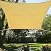 BlueDot Trading Rectangle Shade Sail-Breathable Mesh, 13 by 16.5-Inch, Beige