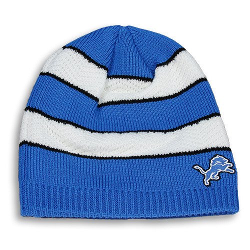 Detroit Lions LADIES Striped Knit Hat