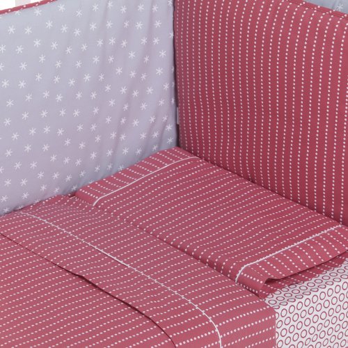 Imagen 5 de Cambrass Colcha I-V 70X140 - color gris/rojo