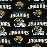 NFL Jacksonville Jaguars Cotton Print Fabric
