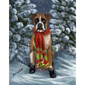 Boxer Let's Play Garden Flag