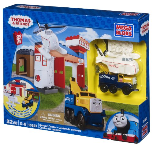 Mega Bloks Thomas – Personaje De Construcción Con Ruedas Móviles