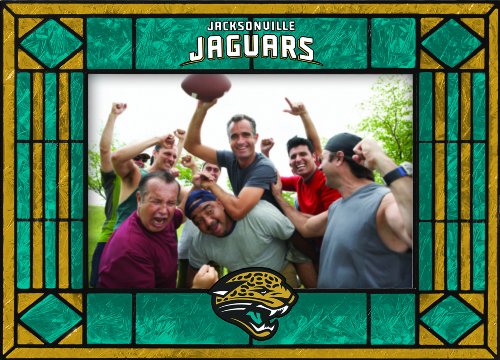 Cover image : Jacksonville Jaguars Art Glass Horizontal Frame