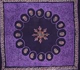 Authentic Batik Tapestry-Coverlet-Bedspread-Home Decor